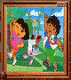 Dora & Diego Tile Puzzle